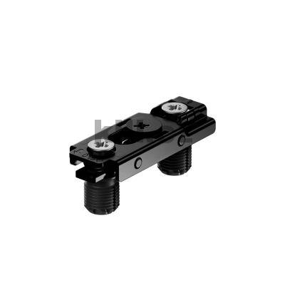 Podlo�ka 1,5mm line�rn� s rozp�rn�mi pouzdry 10mm pro Avosys a Novisys, obsidi�n