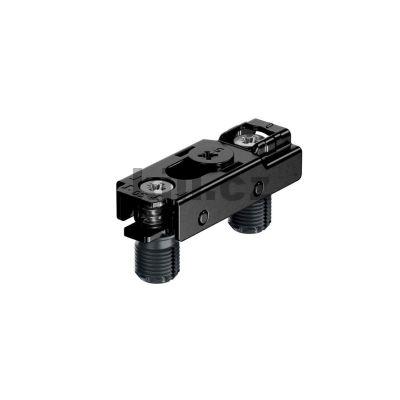 Podlo�ka 5mm line�rn� s rozp�rn�mi pouzdry 10mm pro Avosys a Novisys, obsidi�n