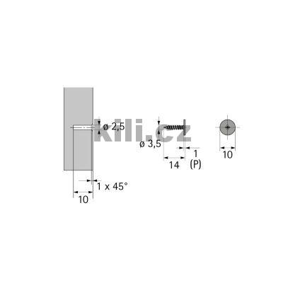 Push to open protikus k na�roubov�n�