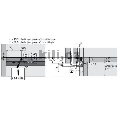 STB15 doln� profil 6000mm hlin�k