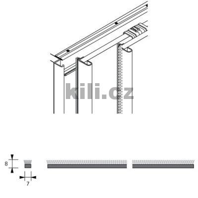TopLine M, kart��ek 2500 mm, 8 mm, �ed�