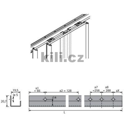 TL M dve� U-li�ta 18-19, 2500, alu elox