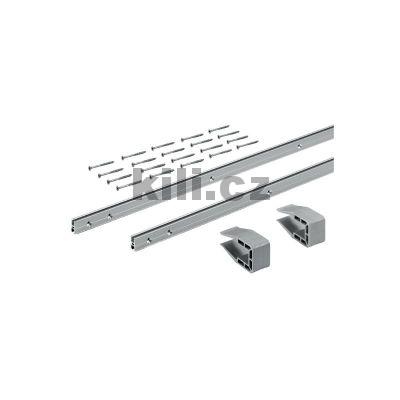 V�ce informac� o v�robku Sady profil� SlideLine M: 2 profily, v��ka profilu mm 18 mm, d�lka 2500 mm