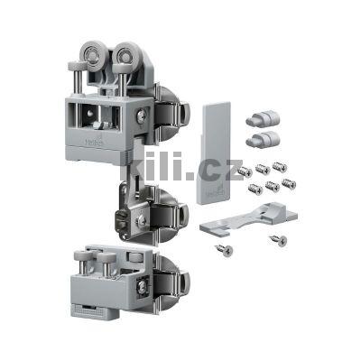 Sada kov�n� WingLine L, Pull to move Silent, prav� �ed� s pru�inami, s doln�m veden�m 25 kg