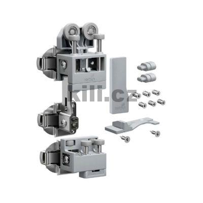 Sada kov�n� WingLine L, Pull to move silent, lev� �ed� s pru�inami, s doln�m veden�m 25 kg