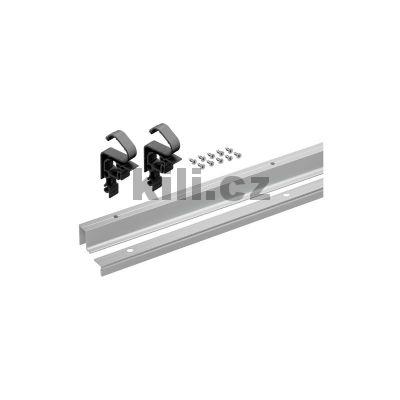 Sada profil� WingLine L pro t�k� dve�e s doln�m veden�m, 1200 mm, st��b�it� eloxovan�