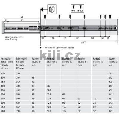 Kuli�kov� plnov�suv KA 5632/700 na bok EB 12,7 45kg