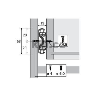 Kuli�kov� plnov�suv KA 4620/350 na bok EB19 90kg