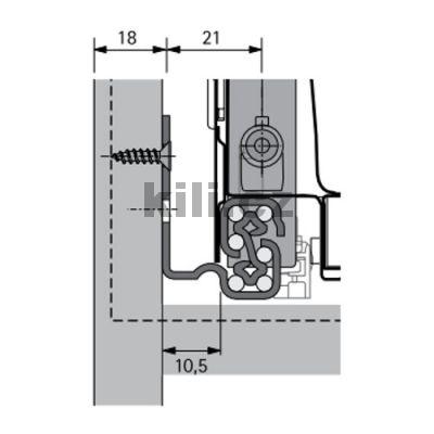 Plnov�suv QUADRO V6 p�r EB10,5 260 mm 30 kg s tlumen�m pro ATIRA
