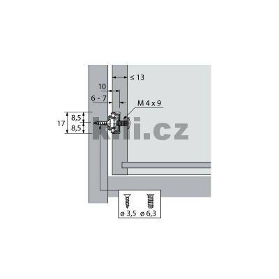 Kuli�kov� ��ste�n� v�suv KA 1730/330 do dr�ky 10kg