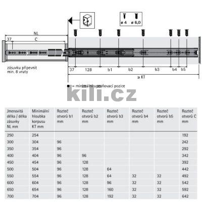 Kuli�kov� plnov�suv KA 5632/250 na bok EB12,7 45kg