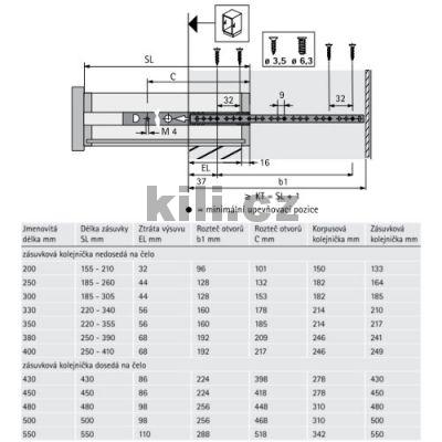 Kuli�kov� ��ste�n� v�suv KA 1730/480 do dr�ky 10kg