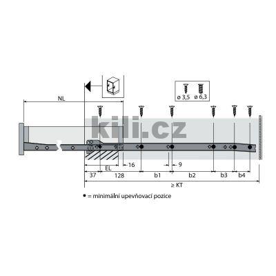Rolni�kov� ��ste�n� v�suv FR 402/300 25kg b�l�