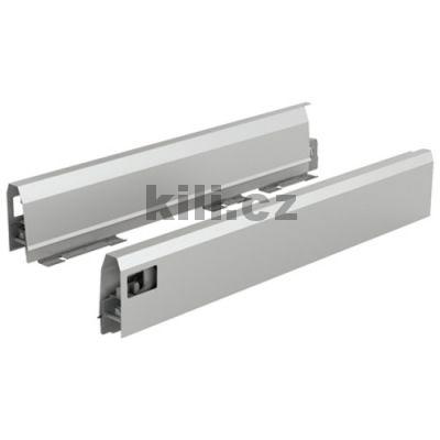 Bok z�suvky ARCITECH st��brn� lev� 94 mm, 400 mm