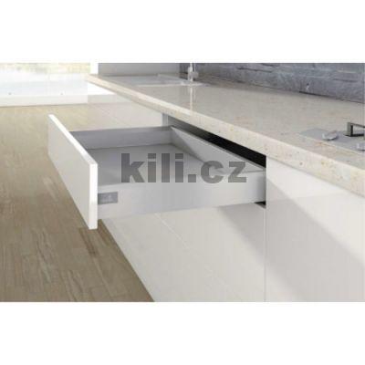 Bok z�suvky ARCITECH st��brn� prav� 94 mm, 400 mm