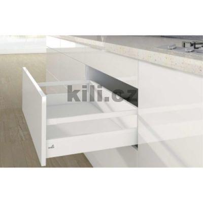 Pod�ln� reling ARCITECH b�l� lev� 300 mm