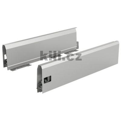 Sada bok�, krytek a p��chytek �ela ARCITECH st��brn� 126 mm, 300 mm k zara�en�