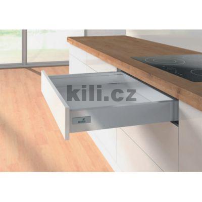 Sada bok�, krytek a p��chytek �ela ATIRA st��brn� 70 mm, 350 mm s rozp�rn�mi pouzdry