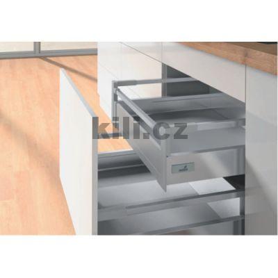 Sada bok�, krytek a p��chytek �ela ATIRA st��brn� 70 mm, 350 mm s rozp�rn�mi pouzdry