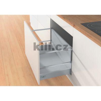 Sada bok�, krytek a p��chytek �ela ATIRA st��brn� 70 mm, 420 mm s rozp�rn�mi pouzdry