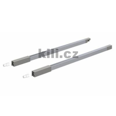 V�ce informac� o v�robku Sada pod�ln�ch reling� a p��chytek �ela ATIRA st��brn� 470 mm s rozp�rn�mi pouzdry