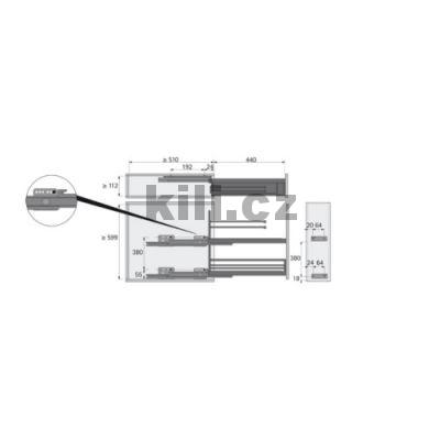 �eln� v�suv classic 90�, chrom