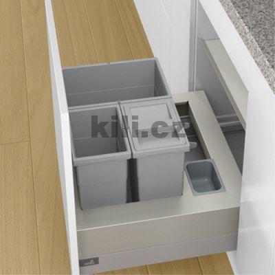 V�ce informac� o v�robku Odpadkov� ko� BASE 600 pro ARCITECH 600 mm, 500 mm 20 + 10 + 10 L