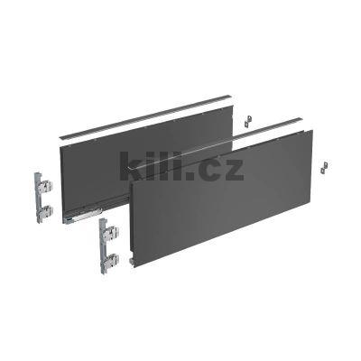 Bok z�suvky Avantech YOU lev� antracit 187 mm, 500 mm