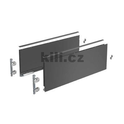 Bok z�suvky Avantech YOU prav� antracit 187 mm, 500 mm