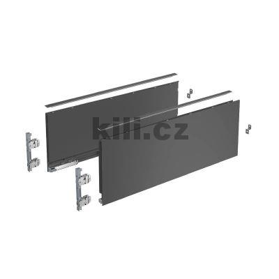 Bok z�suvky Avantech YOU lev� antracit 187 mm, 550 mm