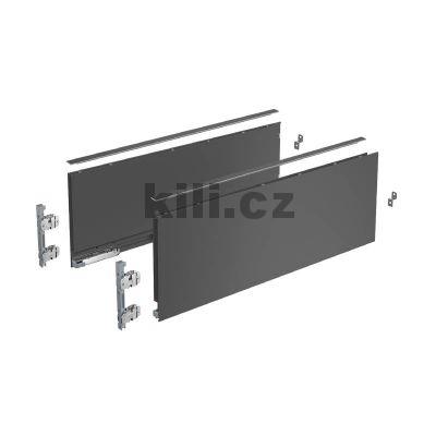 Bok z�suvky Avantech YOU prav� antracit 187 mm, 550 mm