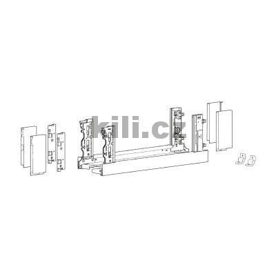 Bok z�suvky Avantech YOU Inlay lev� b�l� 187 mm, 350 mm