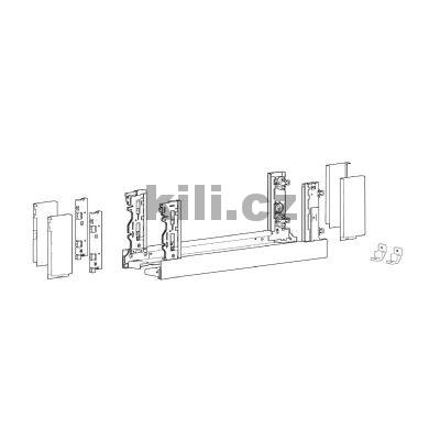 Bok z�suvky Avantech YOU Inlay lev� b�l� 187 mm, 550 mm