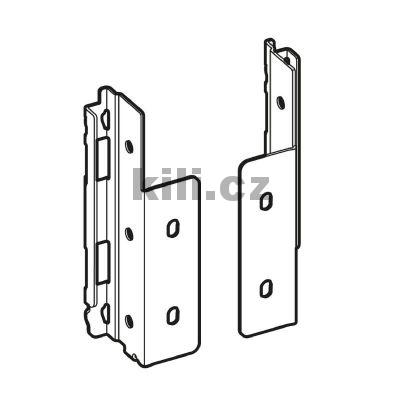 P��chytka zad Avantech YOU  st��brn� 139 mm