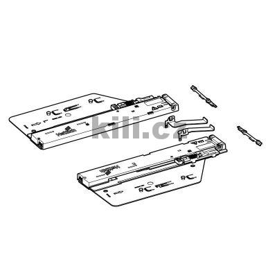Push to open Silent Actro YOU / Actro 5D  20 kg
