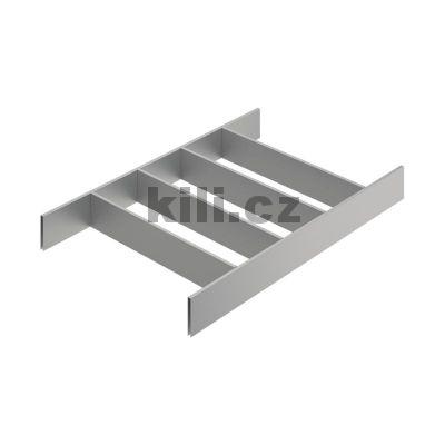Vlo�ka na p��bory ORGATRAY 630, 270 x 500 mm, st��brn�