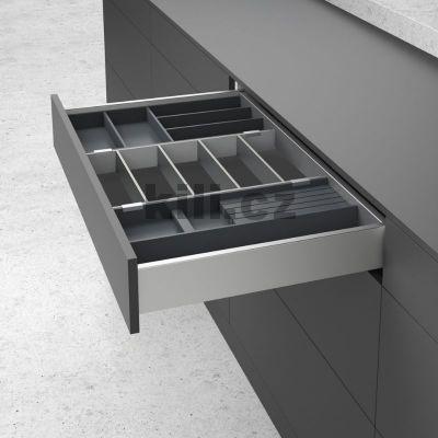 Vlo�ka na p��bory ORGATRAY 630, 270 x 500 mm, st��brn�