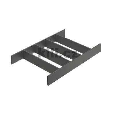 Vlo�ka na p��bory ORGATRAY 630, 270 x 550 mm, antracit