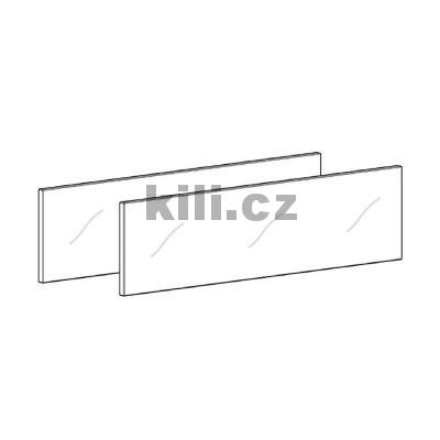 Bo�n� z�suvn� prvek Avantech YOU Inlay  400 mm sklo