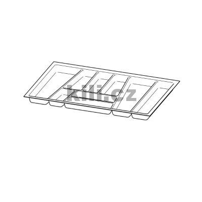 P��born�k ORGATRAY 740 pro AvanTech YOU, 500 x 800 mm, st��brn�