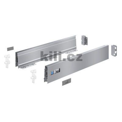 Sada bok�, krytek, p��chytek �ela a zad ATIRA st��brn� 70 mm, 470 mm