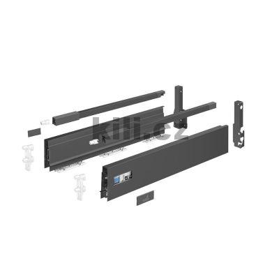 Sada bok�, krytek, p��chytek �ela a zad, reling ATIRA antracit 144 mm, 520 mm