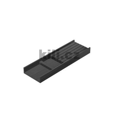 Dr��k na no�e ORGRATRAY 270, 470 x 150 mm, antracit