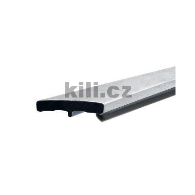 Dekorativn� Profil Avantech YOU st��brn� 650 mm, hlin�k na plastov�m profilu