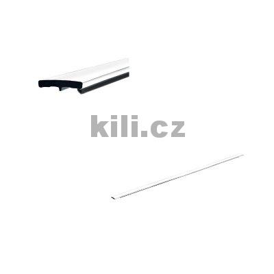 Dekorativn� Profil Avantech YOU b�l� 600 mm, hlin�k na plastov�m profilu