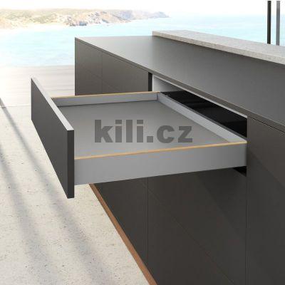 Sada bok� Avantech YOU st��brn� 77 mm, 550 mm