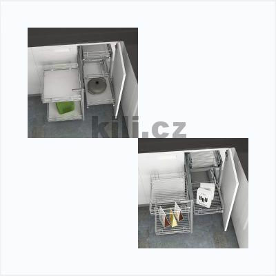 R�m nosn� Orta, 450 mm, st��brn�