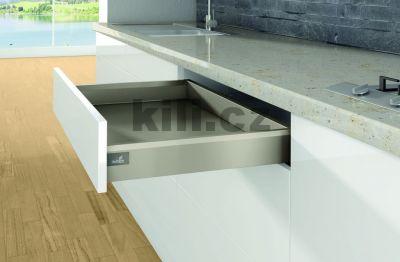 V�ce informac� o v�robku Kompletn� z�suvka InnoTech ATIRA st��brn� 176 mm 470 mm 30 kg s tlumen�m