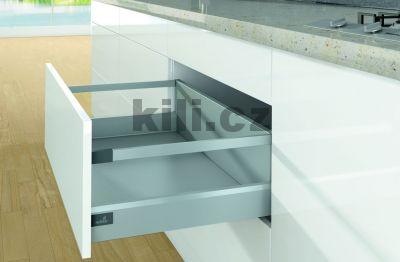 V�ce informac� o v�robku Kompletn� z�suvka ArciTech st��brn� 218 mm 350 mm 40 kg Push to open Silent