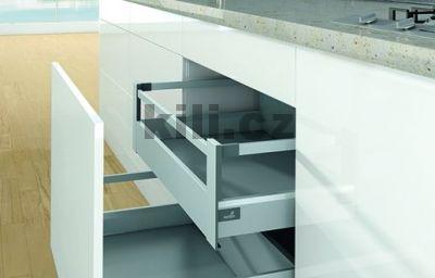 V�ce informac� o v�robku Kompletn� vnit�n� z�suvka ArciTech st��brn� 218 mm 400 mm 40 kg Push to open Silent